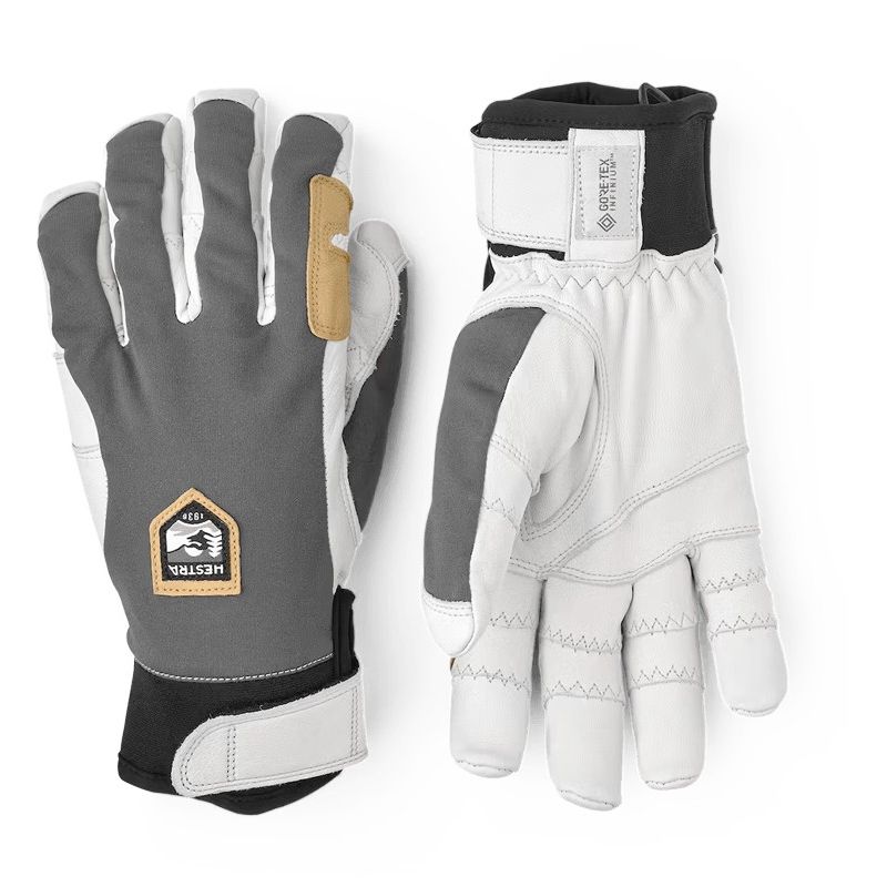 Hestra Ergo Grip m/windstop / grå størrelse L