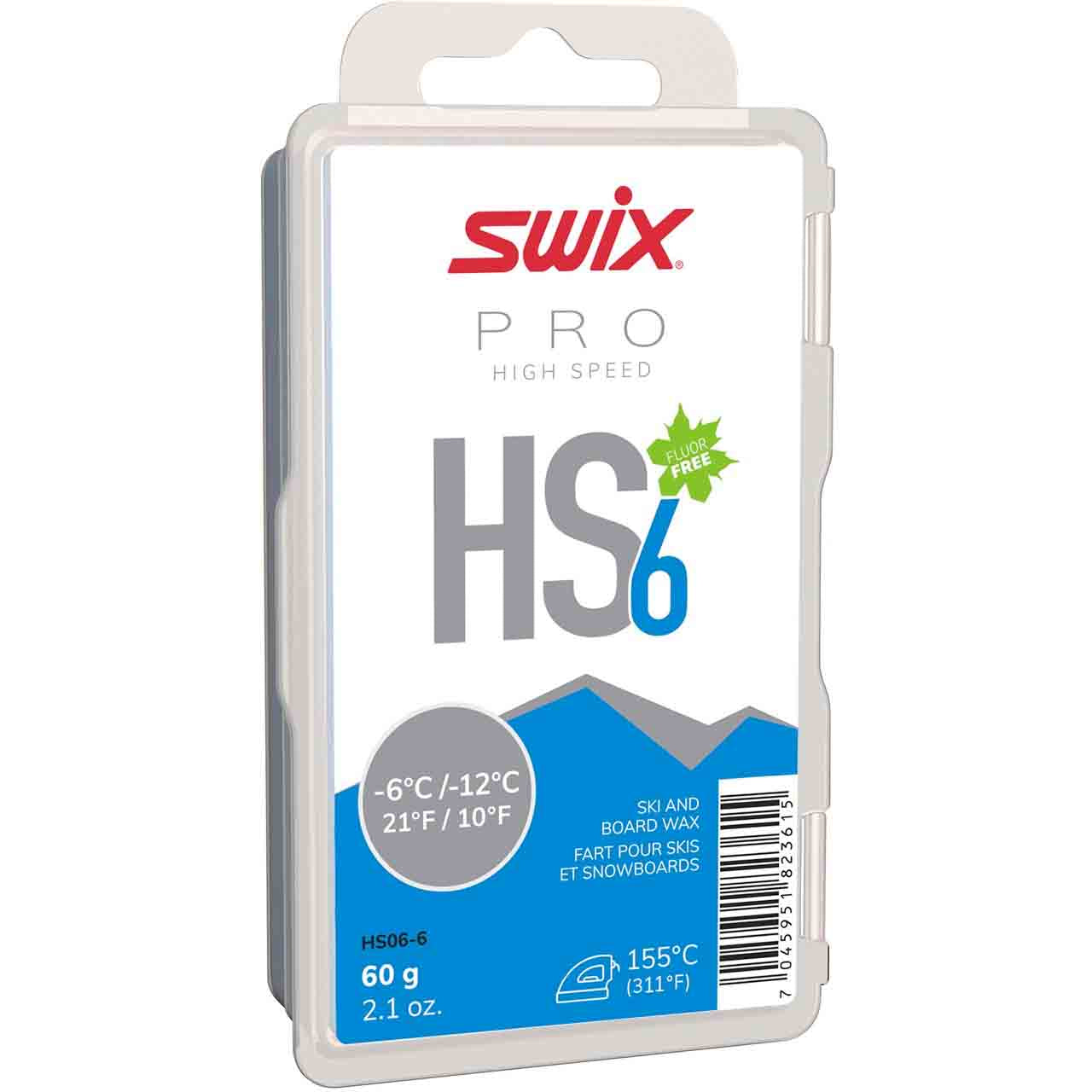 Swix HS6 glider -6°/-12° Flourfri Default